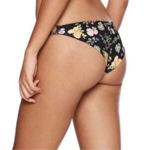 Beach‎ Bunny Skimpy Black Floral Bottoms 2XL